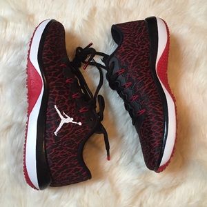 Red and Black Jordans